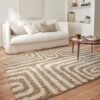 Tapis de sol motif maron