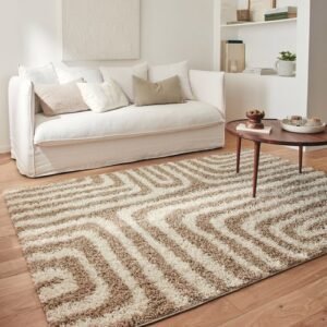 Tapis de sol motif maron