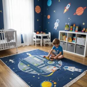 Tapis Enfants (Cosmonaute)
